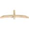 Ekena Millwork Bellingham Rough Sawn Timber Gable Bracket, Douglas Fir, 60"W x 22"H x 4"D x 4"F, 9/12 Pitch GBW060X22X0404BEL00RDF - alternate 4